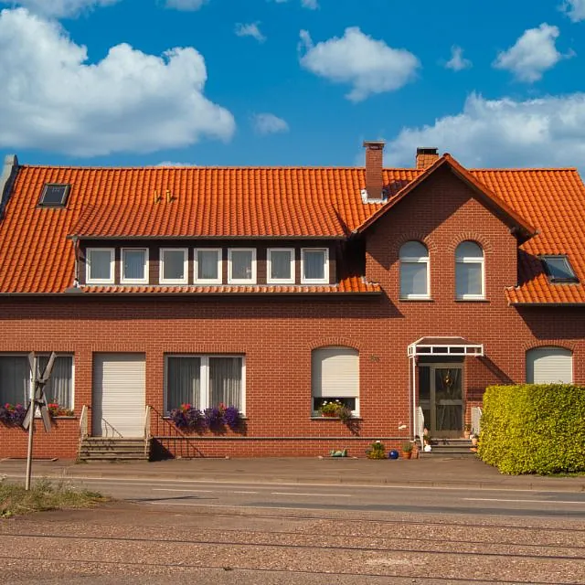 verklinkertes Haus